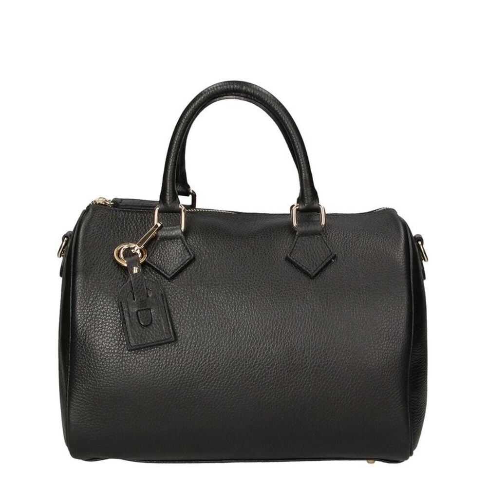 Chiara Ferretti Leather Satchel, Black